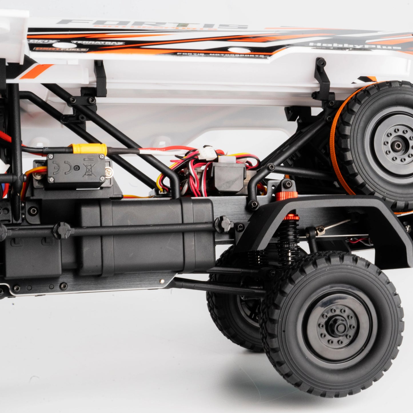 HobbyPlus 1/18 4WD Fortis Rally Raid Truck RTR Brushless White HBP1810820-WH