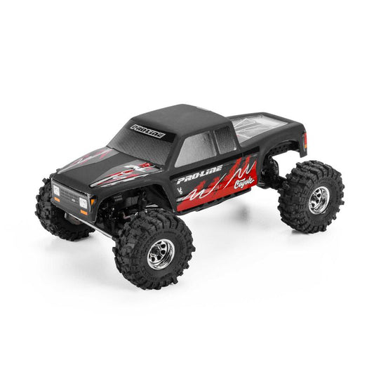 Pro-Line Racing 1/30 Limited Edition Pre-Cut/Pre-Painted Coyote High Performance Body, Matte Black: Axial SCX30 - PRO369423