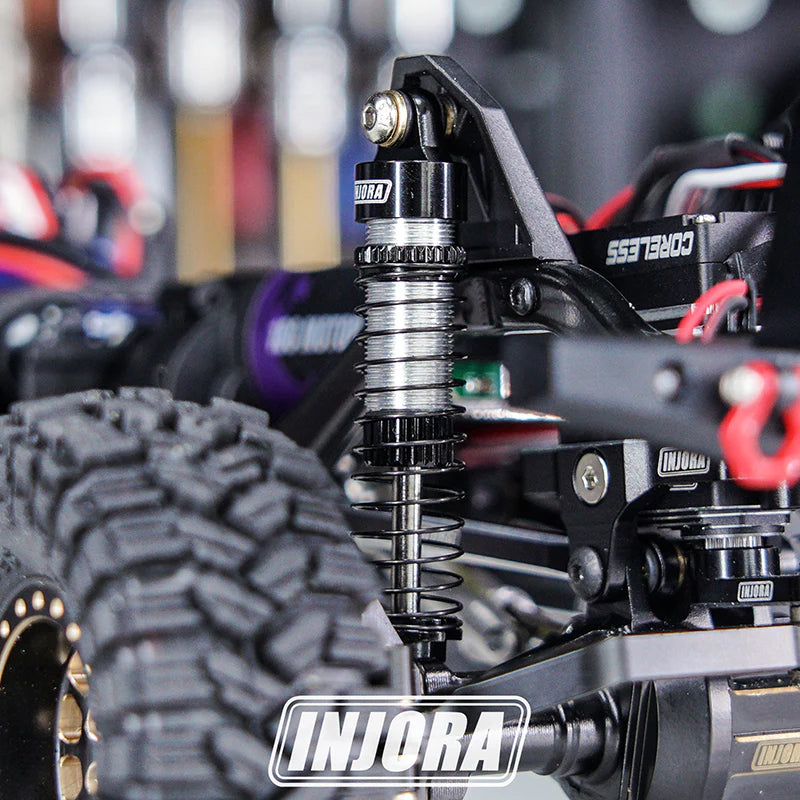 INJORA 59mm Long Threaded Oil Shocks for 1/18 TRX4M - FB4_4M-42BS-4