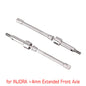 SCx24-99F INJORA Steel Dogbone Shafts for INJORA +4mm SCX24 FRONT Axles - SCX24-99F