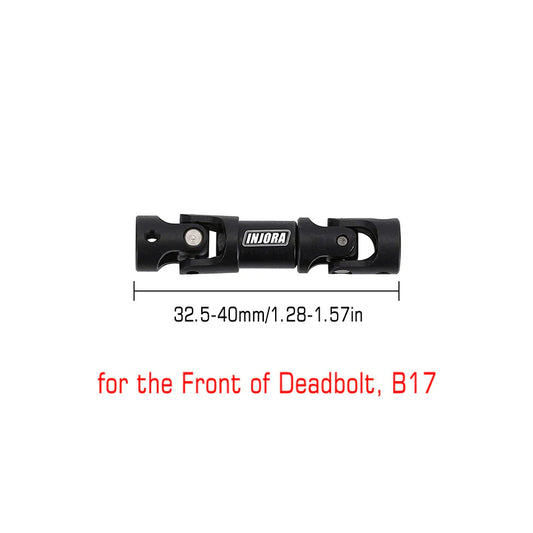 SCX24-140-32 INJORA Drive Shaft for SCX24 32.5-40m (Deadbolt Front)