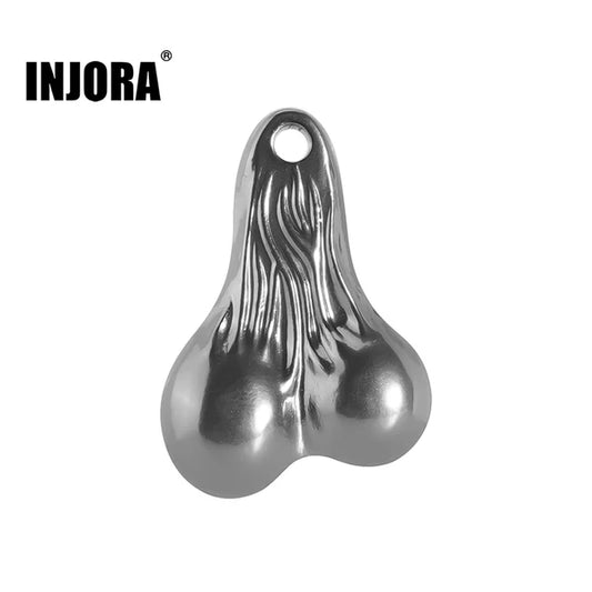 INJORA Metal Dangler Balls Truck Nuts for 1/18 1/24 RC Vehicles - INA-84GL