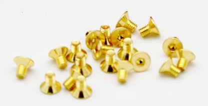 HoustonRC Gold Coated Flat Head Screw M2x4/20pcs