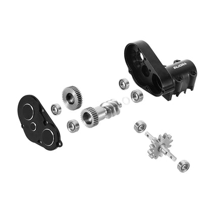 INJORA Aluminum Transmission Kit for SCX30 - SCX30-11BK