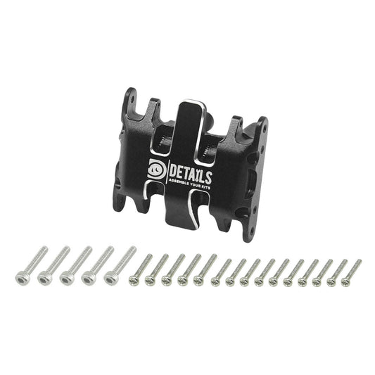 Houston RC SCX30 Aluminum Skid Plate (Black) - DTSCX3002BL