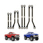 INJORA Brass High Clearance Links for 1/18 TRX4M High Trail K10 F150 - 4M-97BK