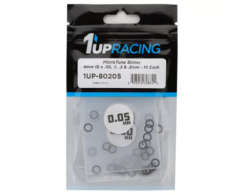 1UP Racing MicroTune Drivetrain Shim Set (4mm) (0.5/0.1/0.2/0.3mm) - 1UP-80205