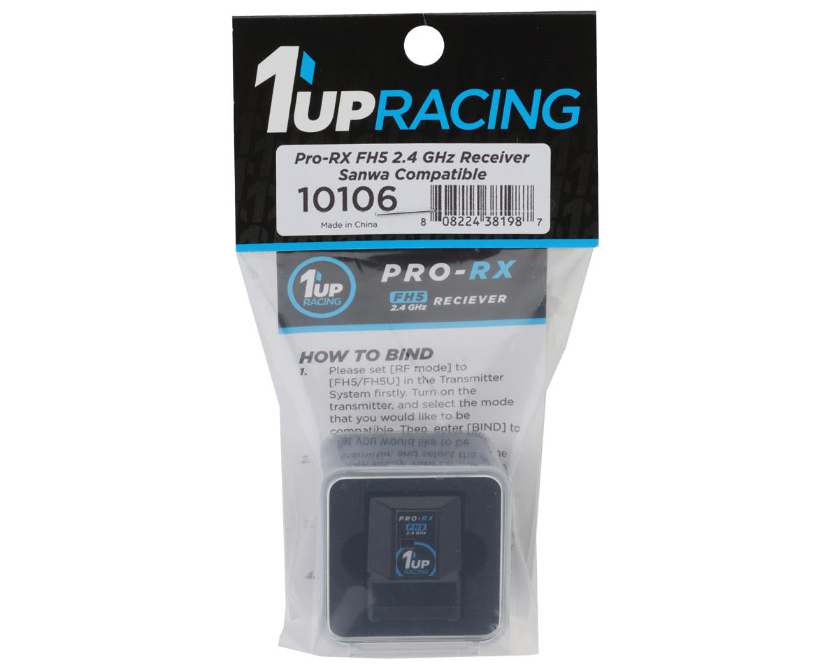 10106 1UP Racing Pro-RX FH5 2.4GHz Receiver Sanwa Compatible
