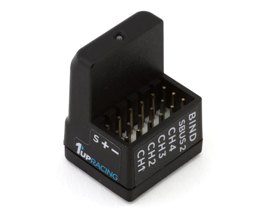 10107 1UP Racing 4-Channel Futaba F-4G Antenna-Free 2.4GHz Receiver