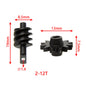 MEUS-SCX24-005 MEUS Racing SCX24 Isokinetic Front Axle Differential Gear 2/12T 2/14T Not for SCX24 Stock Axles - 2/12T