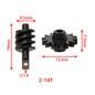 MEUS-SCX24-004 MEUS Racing SCX24 Isokinetic Front Axle Differential Gear Not for SCX24 Stock Axles - 2/14T