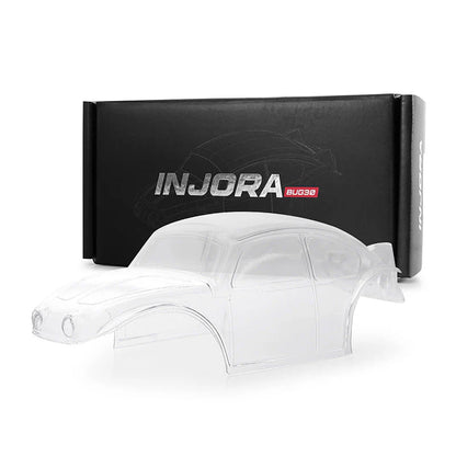 INJORA BUG30 Clear (Paintable) Body with Magnetic Mount for 1/30 SCX30 -  BUG30-CL