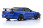 Kyosho MA-020 AWD Mini-Z ReadySet w/Nissan Skyline GT-R R34 V. Spec II Nur Body (Metallic Blue) w/KT-531P 2.4GHz Radio- 32658MB