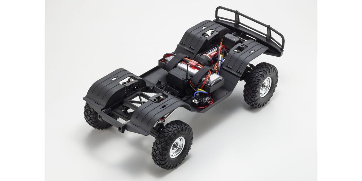 Kyosho KC10 Toyota Land Cruiser 60 1/10 4WD ReadySet Brushed Rock Crawler w/ Radio - 34801T1