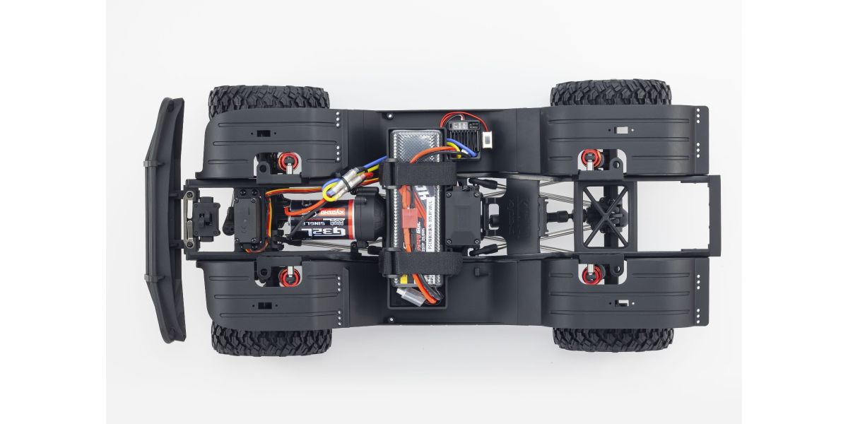 Kyosho KC10 Toyota Land Cruiser 60 1/10 4WD ReadySet Brushed Rock Crawler w/ Radio - 34801T1