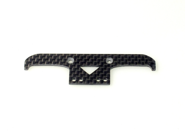 PN Racing Mini-Z Lexan Pan Car Carbon Front Bumper - 600800E