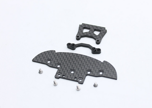 Reflex Kyosho 720S Carbon Fiber Bumper & Clip Set - RX556