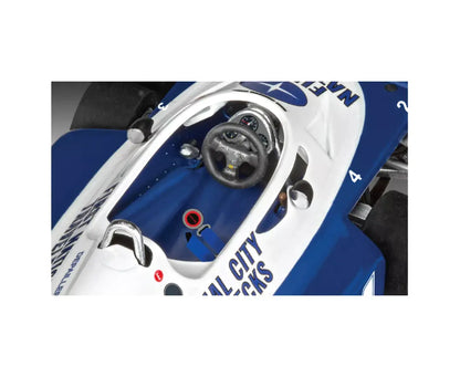 Revell 1/32 Tyrell P34/2 6-Wheel Formula 1 Car Plastic Model kit w/Paint, Brush & Cement- 77741-0186
