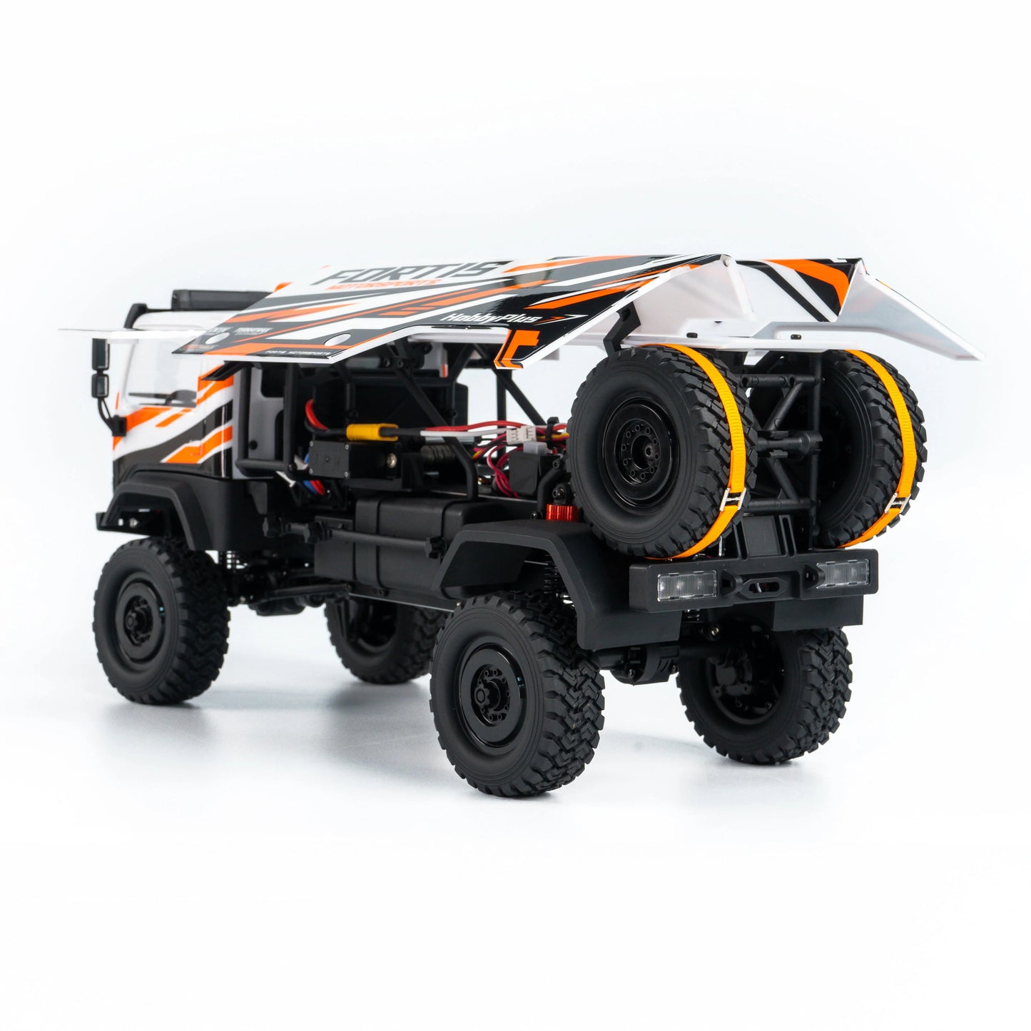 HobbyPlus 1/18 4WD Fortis Rally Raid Truck RTR Brushless White HBP1810820-WH