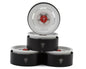 Treal Hobby 1.9" Aluminum Classic Vintage Wagon Crawler Beadlock Wheels (132.5g) (White) (4) - TLHTWHEEL-190