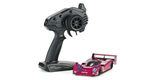 Kyosho MR-04 RWD Mini-Z Readyset w/1991 Jaguar XJR-14 No.3 Winner Monza Body (Pink) w/KT-531P 2.4GHz Radio - 32369MO
