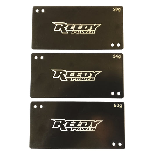 27355 - REEDY Shorty Battery Weight Set - 20g, 34g, 50g