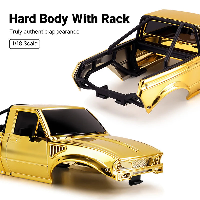 INJORA Limited Edition IR60 Body for 1/18 TRX4M (Gold) - IR60-GD