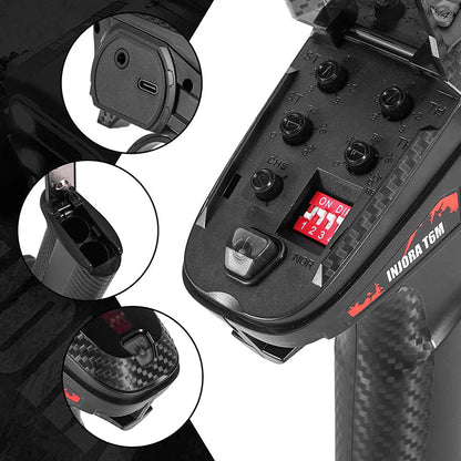 INJORA T6M - T4 2.4GHZ Radio System Digital Transmitter - INT-T6M-T4