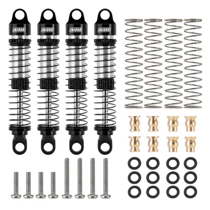 INJORA 59mm Long Threaded Oil Shocks for 1/18 TRX4M - FB4_4M-42BS-4