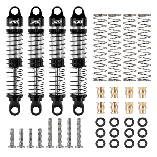 INJORA 59mm Long Threaded Oil Shocks for 1/18 TRX4M - FB4_4M-42BS-4