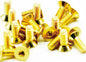 HoustonRC Gold Coated Flat Head Screw M2x3/20pcs