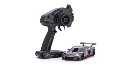 32356GMR Mini-Z RWD MR-04 Readyset Chevrolet Corvette C8.R Gunmetal | Red #3