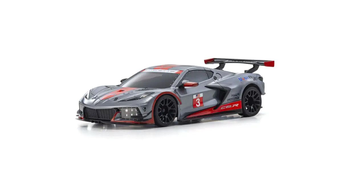 MZP244GMR ASC MR04W-MM Corvette C8.R Gunmetal | Red #3