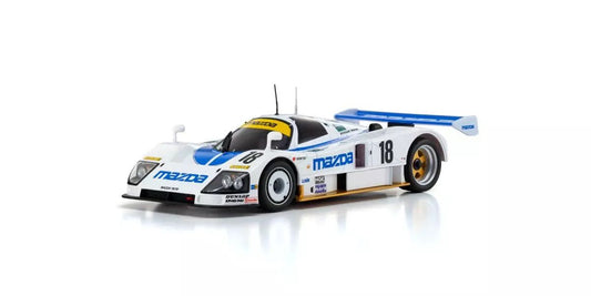 Kyosho Mazda 787B No.18 LM 1991 (White/Blue) - MZP344MA