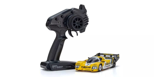 Kyosho MR-04 RWD Mini-Z Readyset w/Porsche 962C Coupe LH Body (Yellow/White) w/KT-531P 2.4GHz Radio - 32363TQ