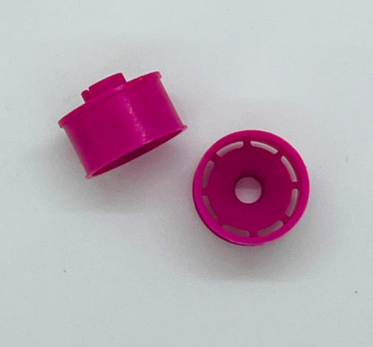 HRC Rear Wheels (Shocking Pink) - +3mm offset (11mm)