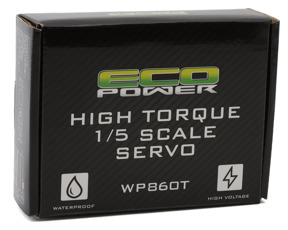 WP860T 1/5 Scale Waterproof Metal Gear Servo for Large Scale ARRMA™, Axial™, HPI™, Losi™ & others - WP860T