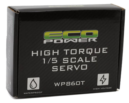 WP860T 1/5 Scale Waterproof Metal Gear Servo for Large Scale ARRMA™, Axial™, HPI™, Losi™ & others - WP860T