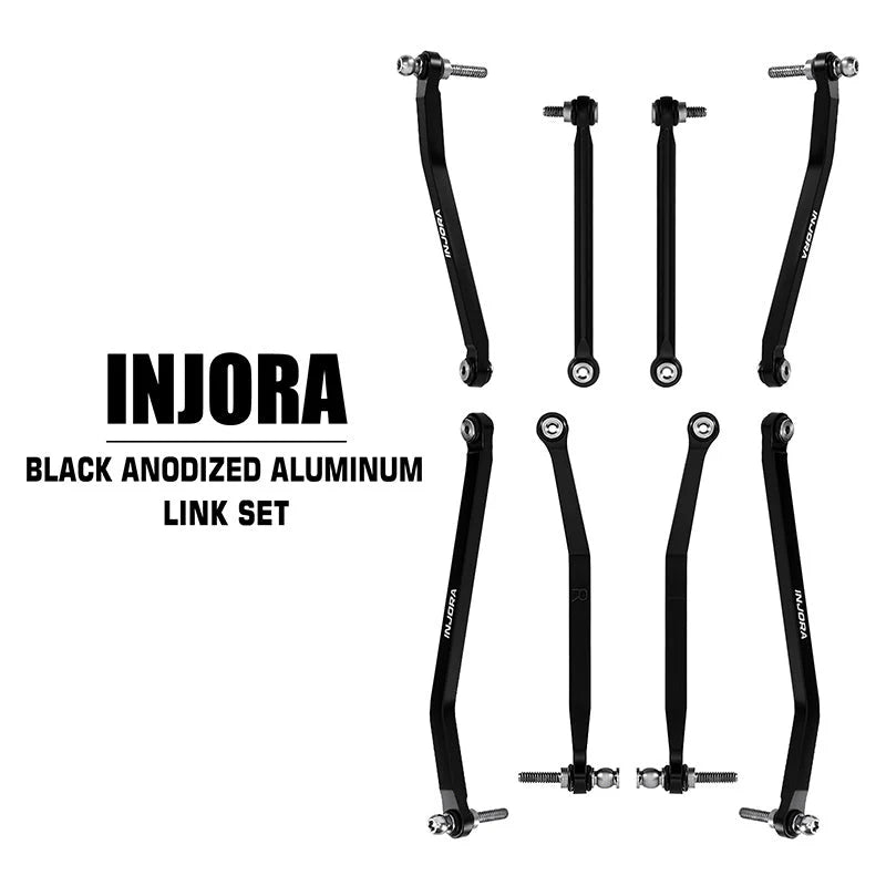 INJORA Aluminum High Clearance Links for SCX30 - SCX30-02BK