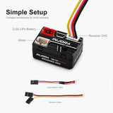 INJORA MB100 NANO Brushed ESC 15A for 1/24 1/30 1/32 RC Crawlers - MB100-NANO