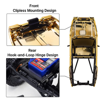 INJORA Limited Edition IR60 Body for 1/18 TRX4M (Gold) - IR60-GD