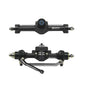 Houston RC SCX30 Aluminum Front & Rear Axles (Black) with Brass Knuckles, Steering Links, Upgraded Gears, etc. - DTSCX3012BL