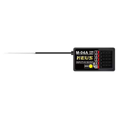 MEUS Racing M-04A Receiver - 4 Channel RX for MEUS Transmitters