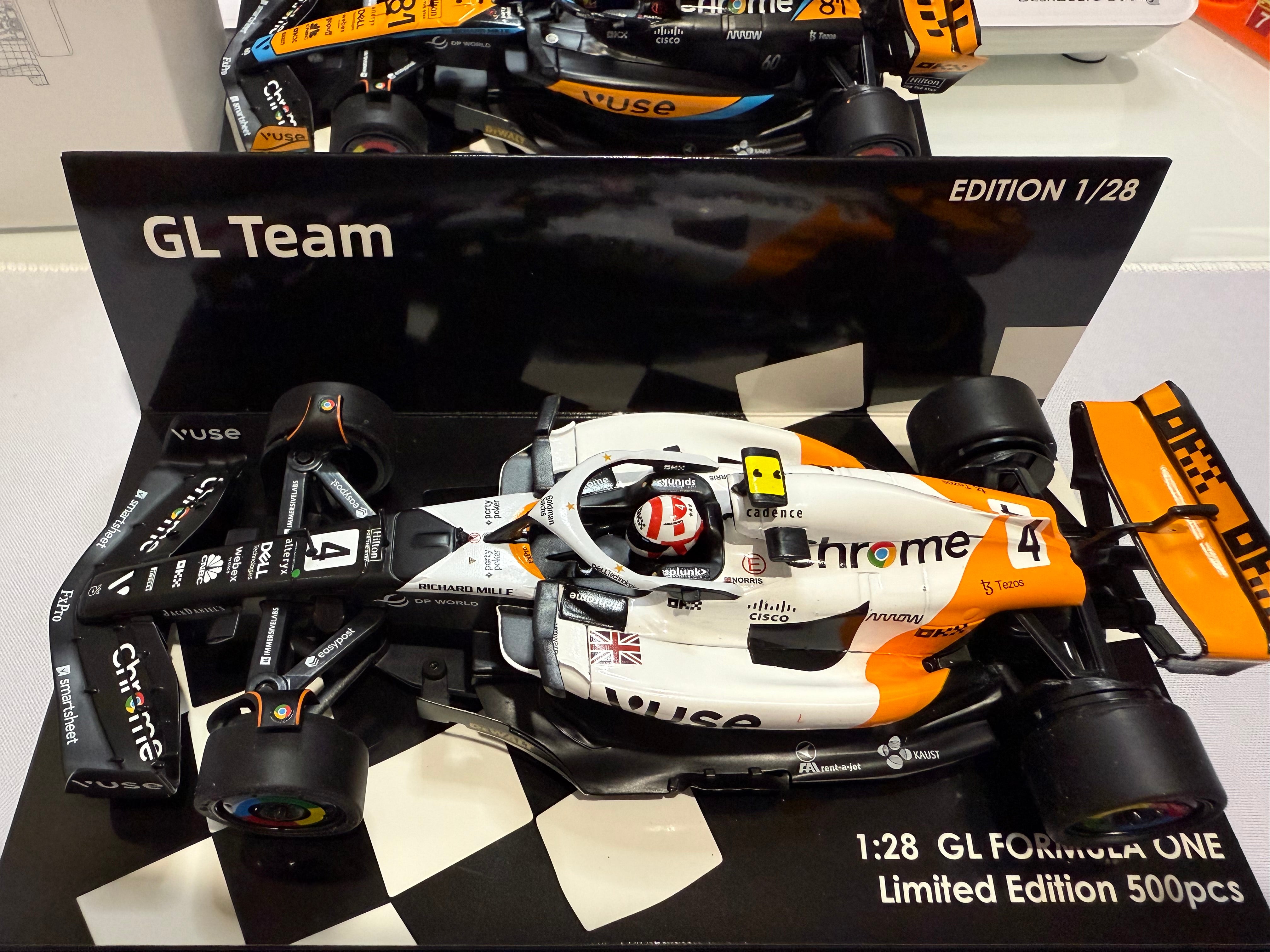 GL 1/28 Formula One Body GL-M60-002 (TC4) - #4 – Houston RC