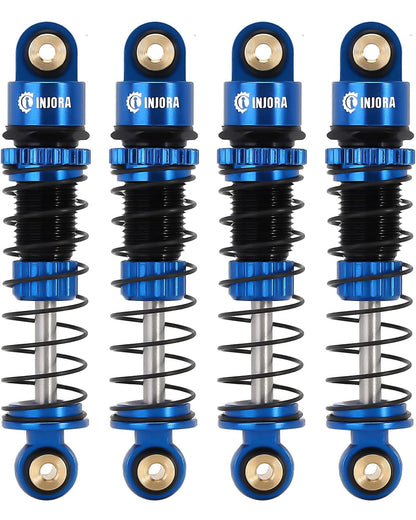 INJORA 39mm Oil Shocks for 1/24 SCX24 - Blue
