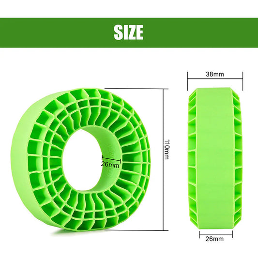 DGT-1906GN INJORA 4pcs Silicone Rubber Inserts for 118-122mm (4.75" OD) for 1.9" Tires