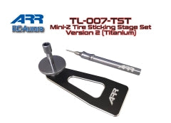 TL-007-TST ARR Mini-Z Tire Sticking Stage Black