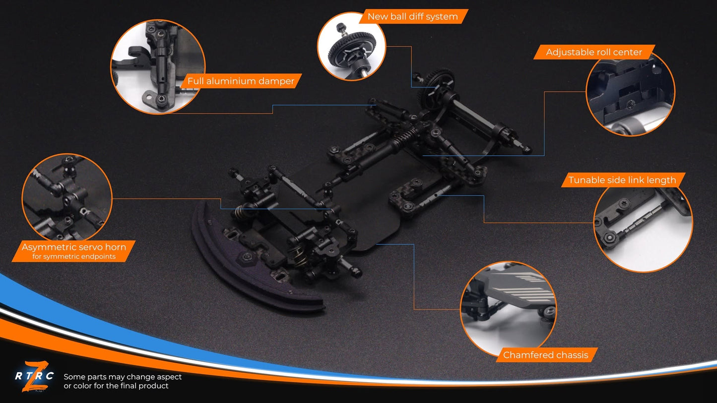 RTA V3.1 Chassis Kit - RT044 V3.1 *New For July 2026*