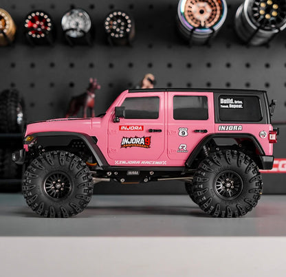 4M-66PK INJORA Pink Hard Body for 1/18 TRX4M  Bronco Defender
