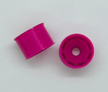 HRC Rear Wheels (Shocking Pink) - 0mm offset (14mm)